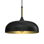 Pendant Lamp Lincoln 1xe27 35cm | 35cm | Black