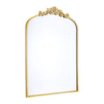 Vintage Classic Gold Arched Mirror, 60cmx90/120/180 Cm,wall Hanging Vintage Accent Mirrors | Small | Gold