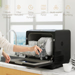 Countertop Dishwasher, Dual Supply Black