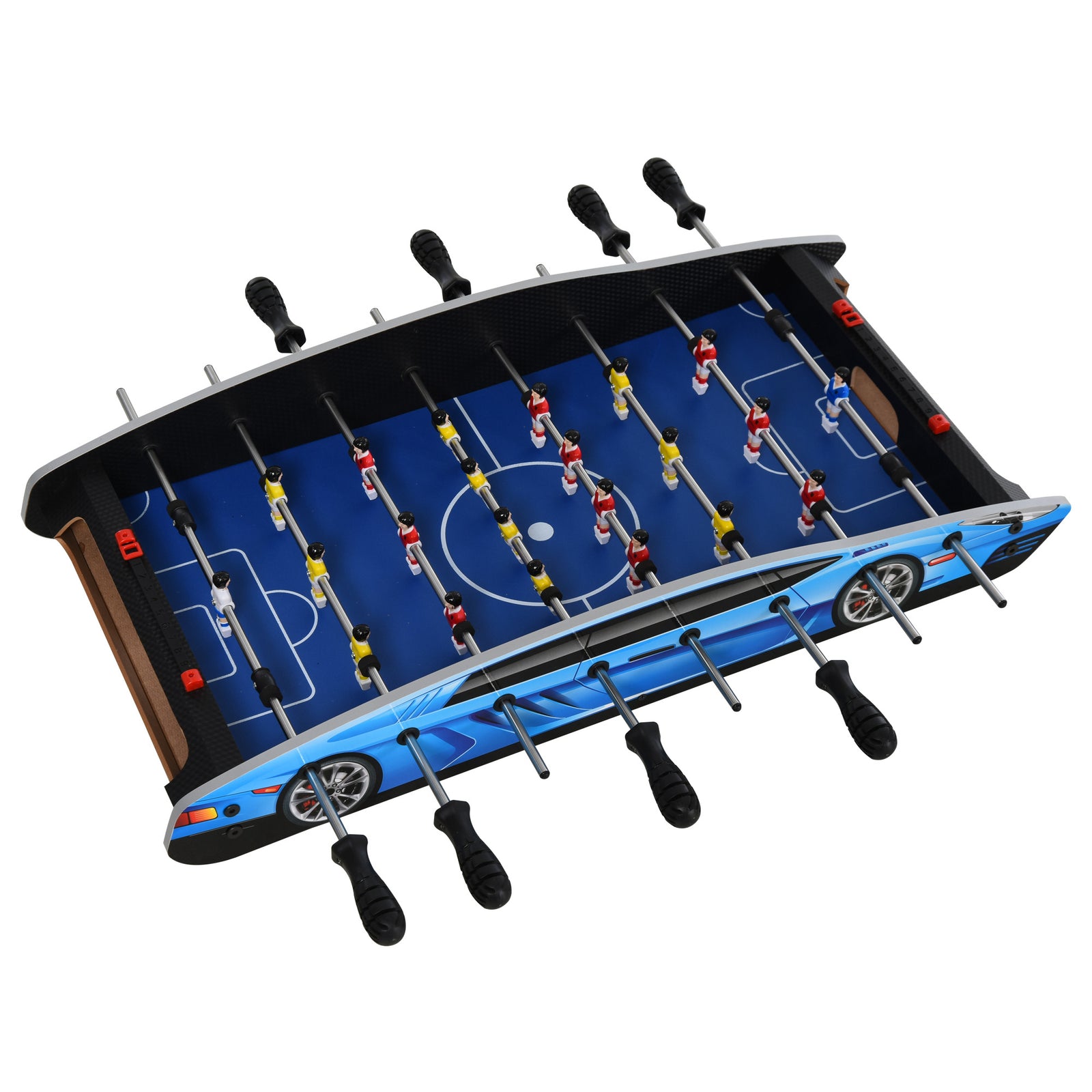 Mini Tabletop Foosball Game For Indoor | Blue
