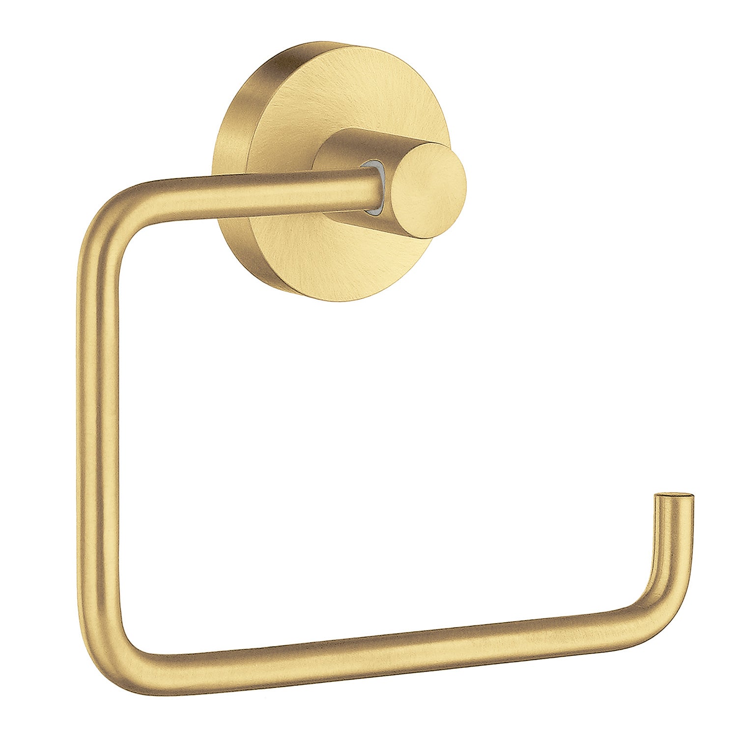 Wall Mounted Toilet Roll Holder For Bathroom Toilet Paper | Brushed Brass