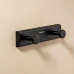 Towel Hook Robe Hook Screw-in Or Self-adhesive Matt Black Next Collection