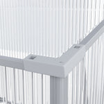 Outdoor Aluminium Greenhouse Polycarbonate 180x51x51cm