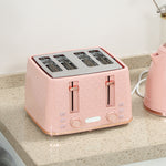 1.7l Kettle Set With Crumb Tray | Pink