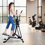 Cross Trainer Air Walker Glider Home Gym Fitness | Black