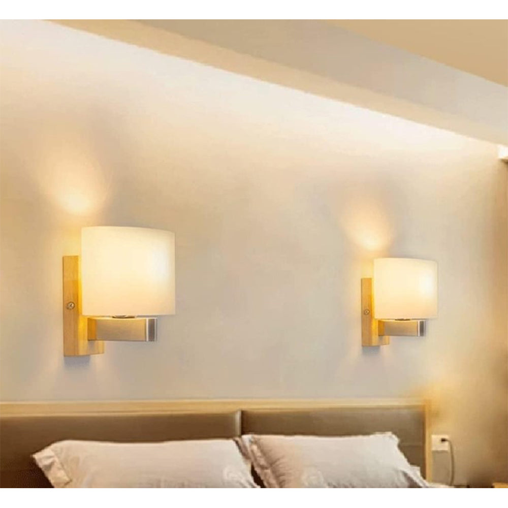 Bath Plus TB+ Modern Wooden Wall Light E27 Wall Sconce