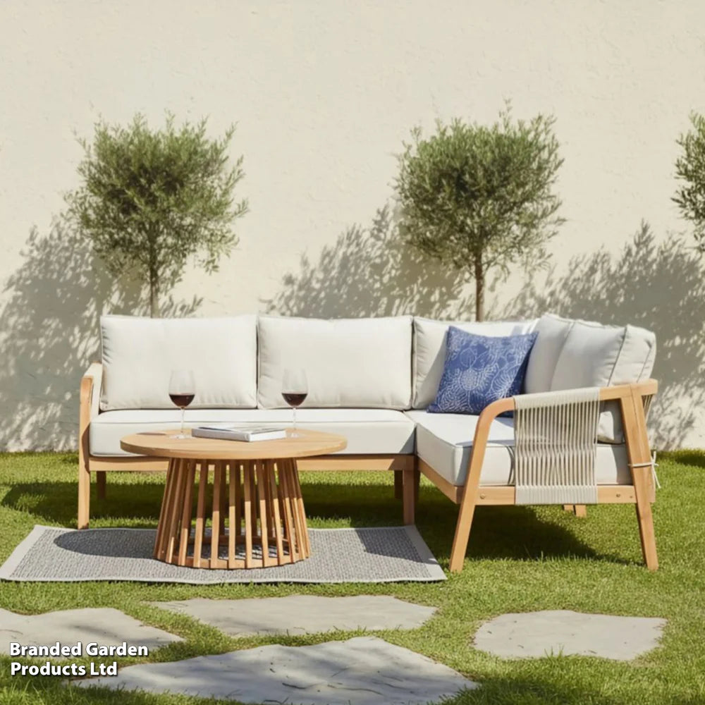 Garden_Gear Acacia Eleni Corner Sofa Set