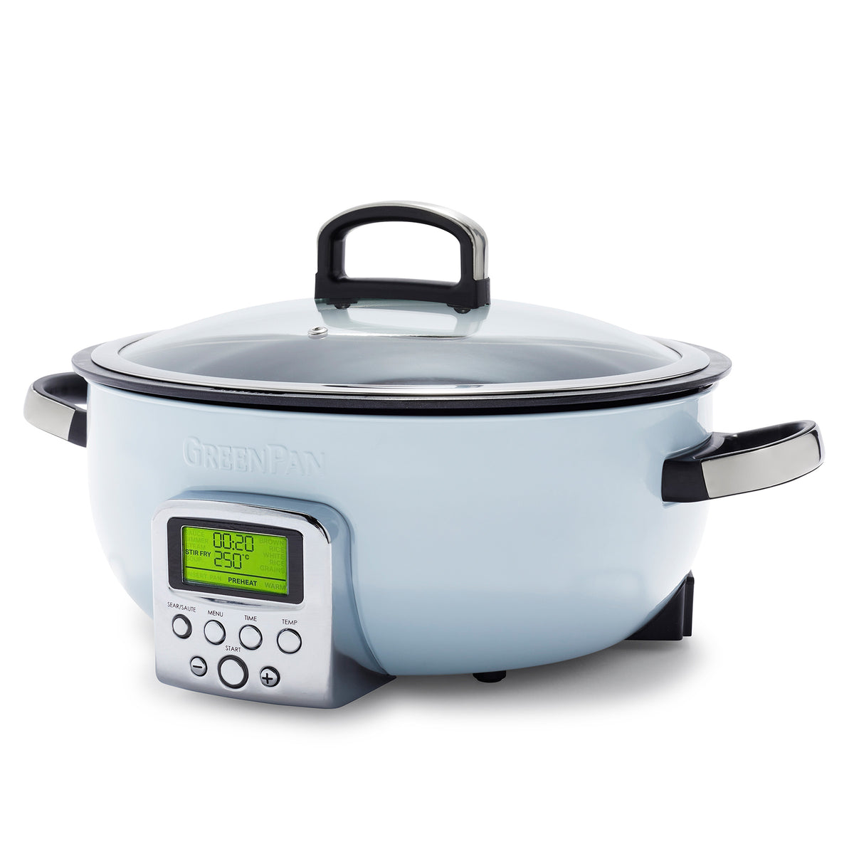 Elite Omnicooker, Pfas Free Ceramic Non-stick With 5.6l Capacity | Light Blue