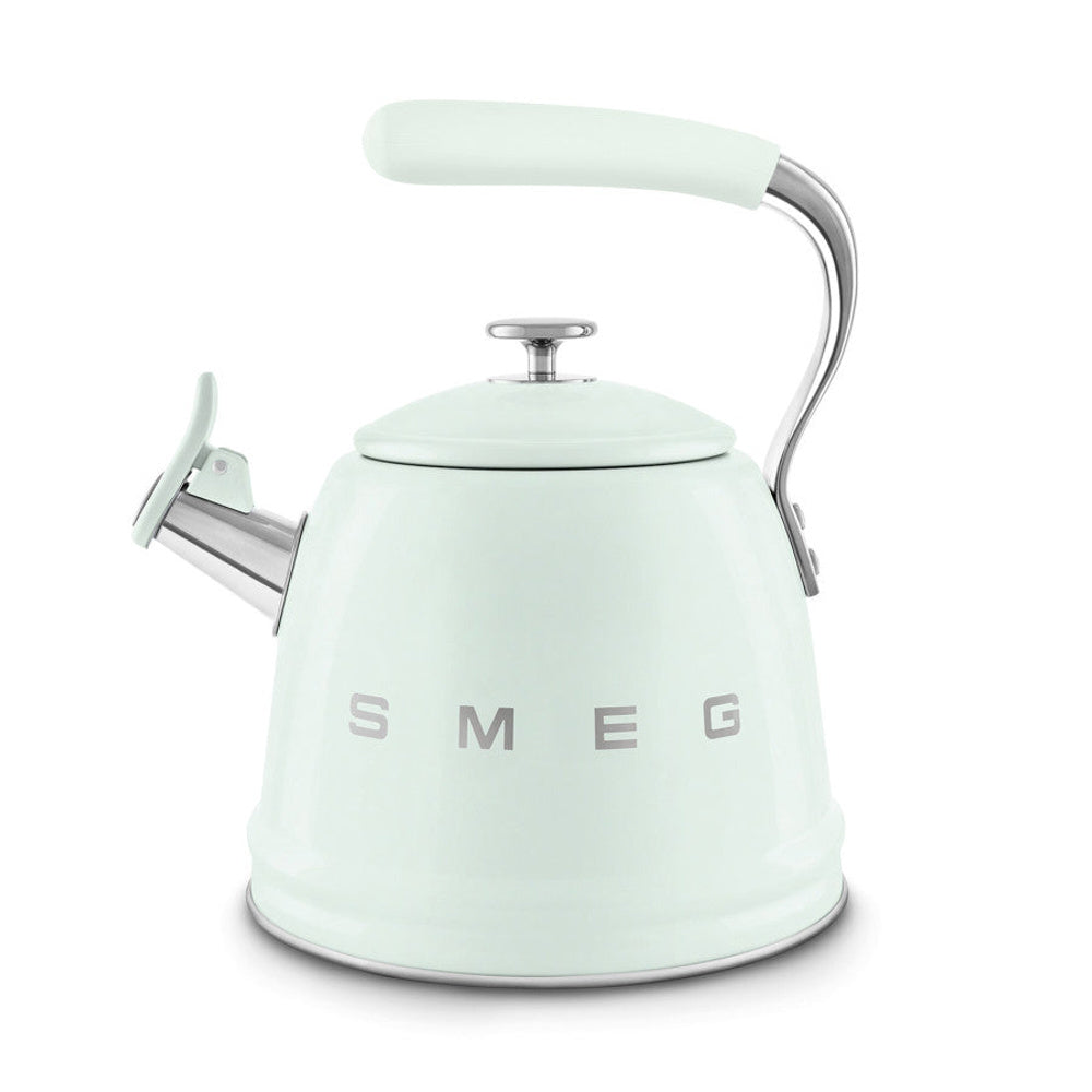 Wkf01 Retro Stovetop Whistling Kettle | Light Green