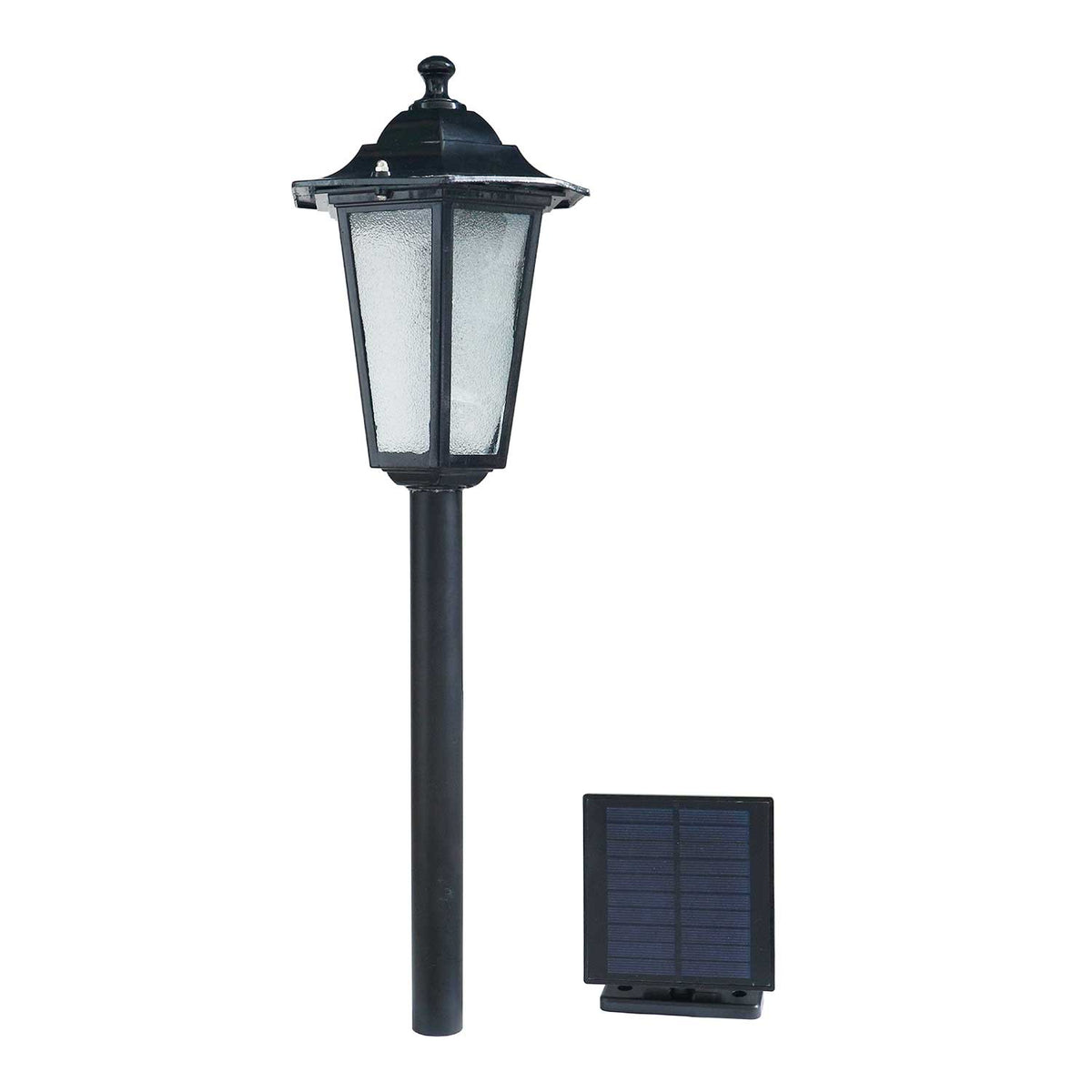 Uffington Solar Post Light | Set of 1 | Black