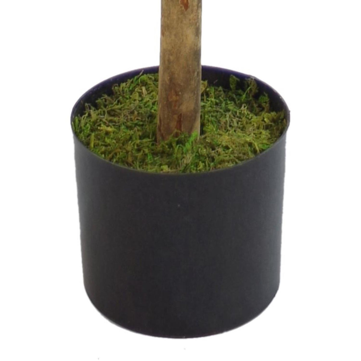 Artificial Boxwood Buxus Ball Topiary Tree 120cm 4ft Real Wood Trunk Realistic Botanik