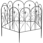 Fencing Panels 32in X 10ft Bed Border, Metal
