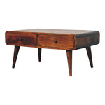 Solid Wood Sonata Chestnut Coffee Table