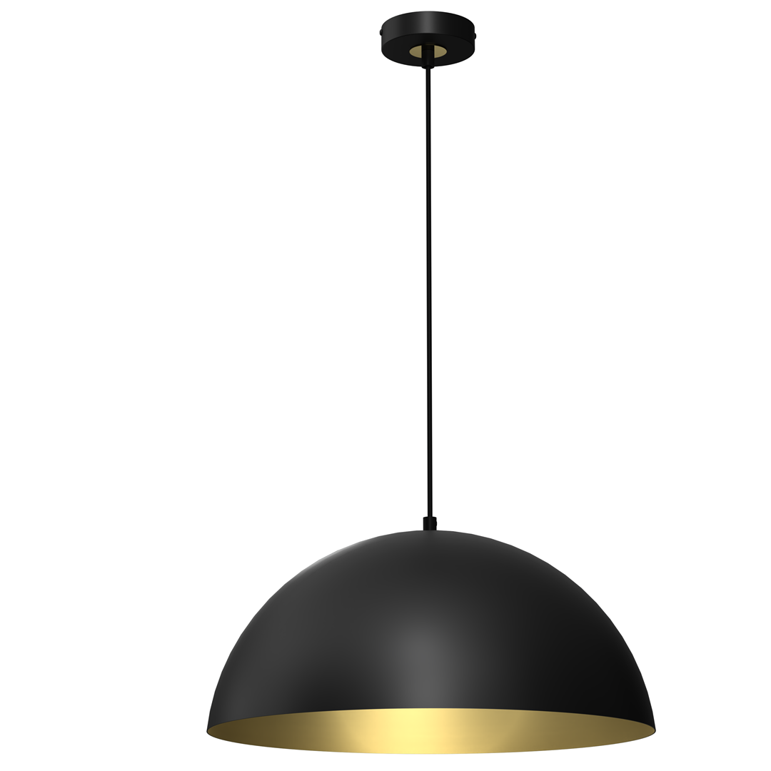 Beta Hand Made Designer Pendant Lamp 45cm 1xe27 | Black