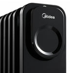 11 U-type Fins Electric Oil Heater Digital Thermostat, Remote Control, 24-hour Timer, Overheat & Tip-over Protection