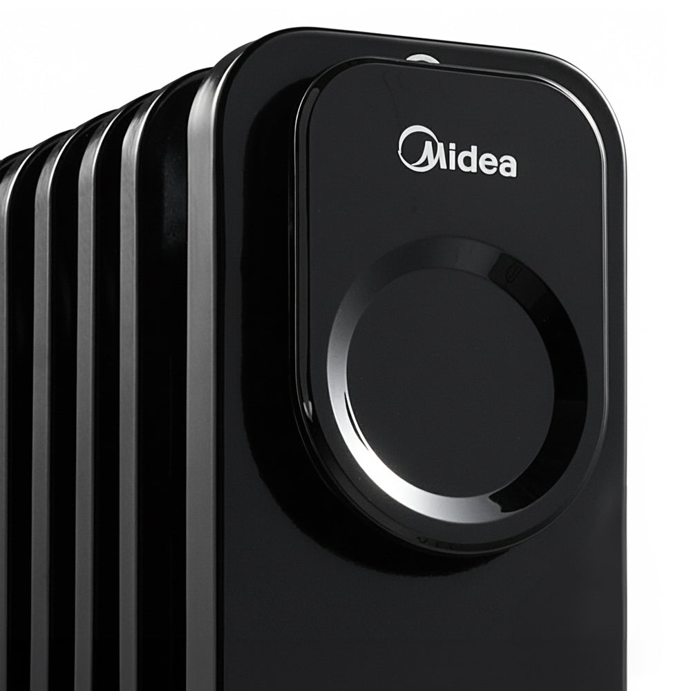11 U-type Fins Electric Oil Heater Digital Thermostat, Remote Control, 24-hour Timer, Overheat & Tip-over Protection