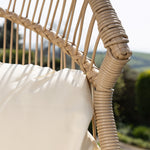 Cocona 2 Seat Standing Egg Chair | One Size | Cream