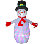 Blow Up Christmas Inflatable Snowman For Indoor Outdoor Home Decor