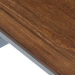 Wood Dining Chairs Set Of 2 W/ Cross Back | Gray