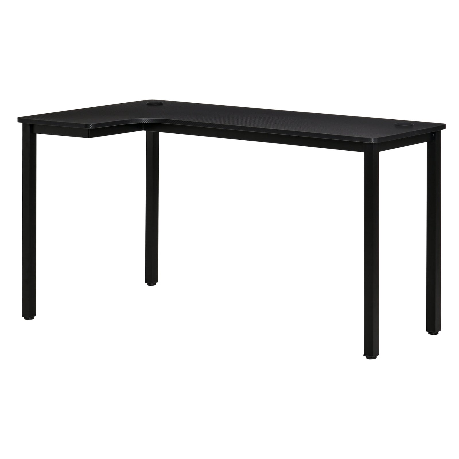 L-shaped Corner Desk Wood Pc Gaming Desk 145 X 81 X 76cm