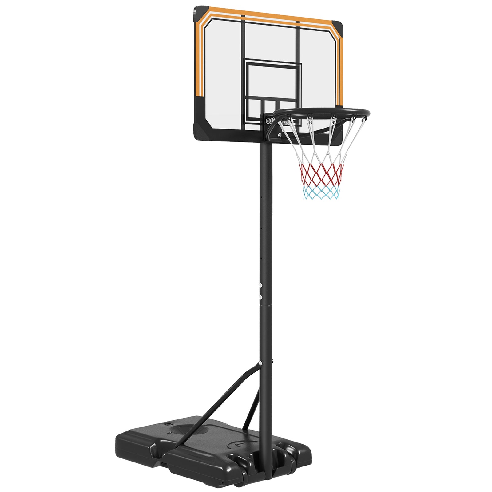 Basketball Hoop And Stand Adjustable Basketball Stand Net | Black