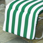 Set Of 2 Adjustable Sun Lounger Recliner Reclining Seat | Green