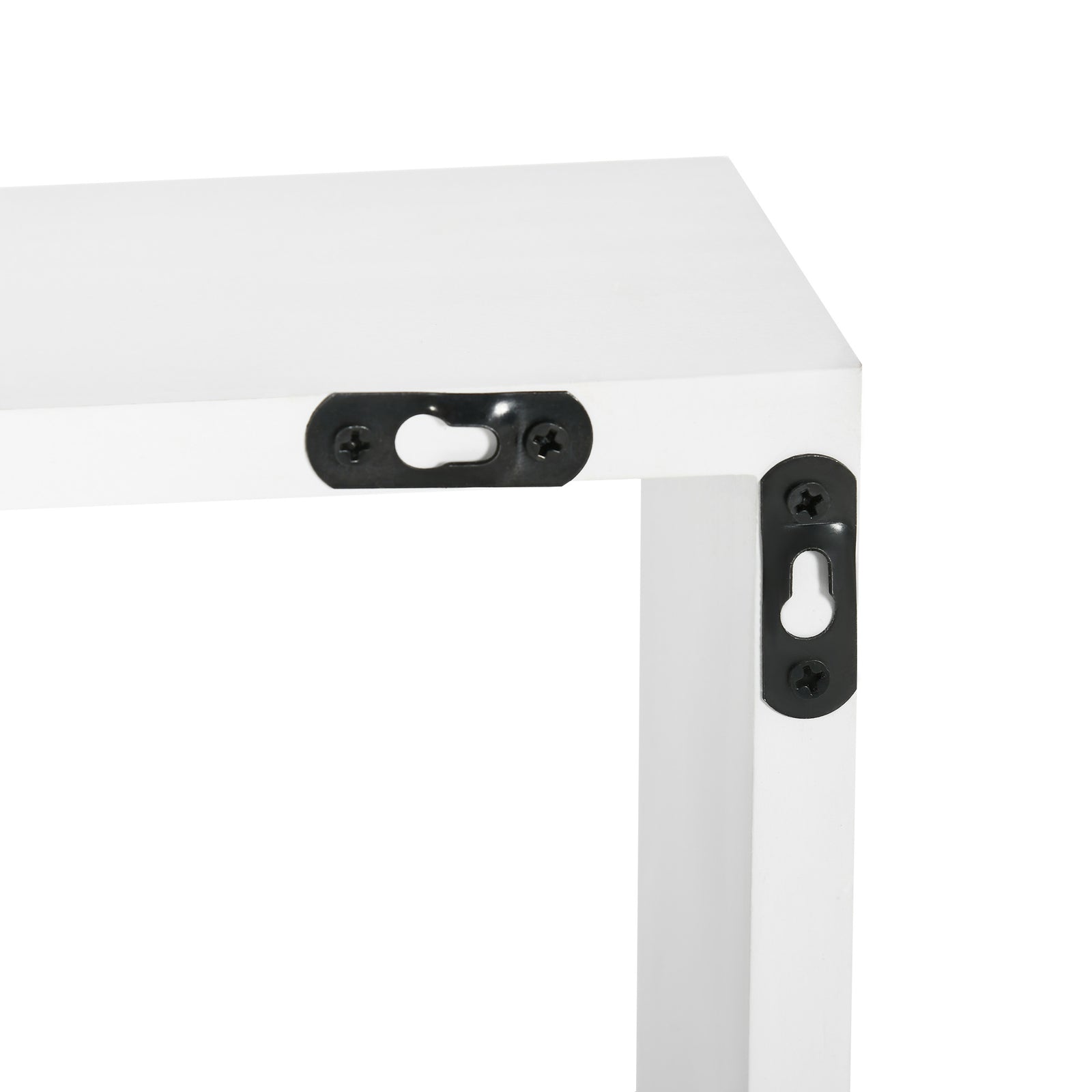 Floating Shelves, Interlocking Cube Shelves For Decoration | One Size | White