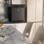 46l Counter Top Fridge With Chiller Box Mini Fridge | One Size | Black