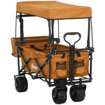 120l Festival Trolley, Removable Canopy, Orange