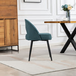 Ashley Fabric Dining Chairs - Set Of 2 | Teal