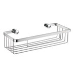 Chrome Shower Basket Wall Mounted Soap Caddy Storage Shelf | Polished Chrome