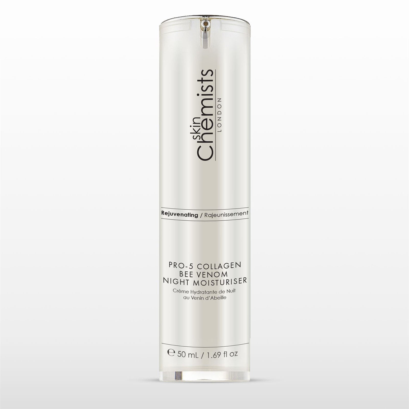 Anti-ageing Pro-5 Collagen Bee Venom Night Moisturiser 50ml For Elasticity And Collagen Support