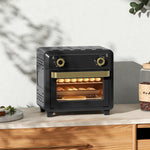 10l Air Fryer Oven Electric Oven Grill Roast Bake 1000w | One Size | Black