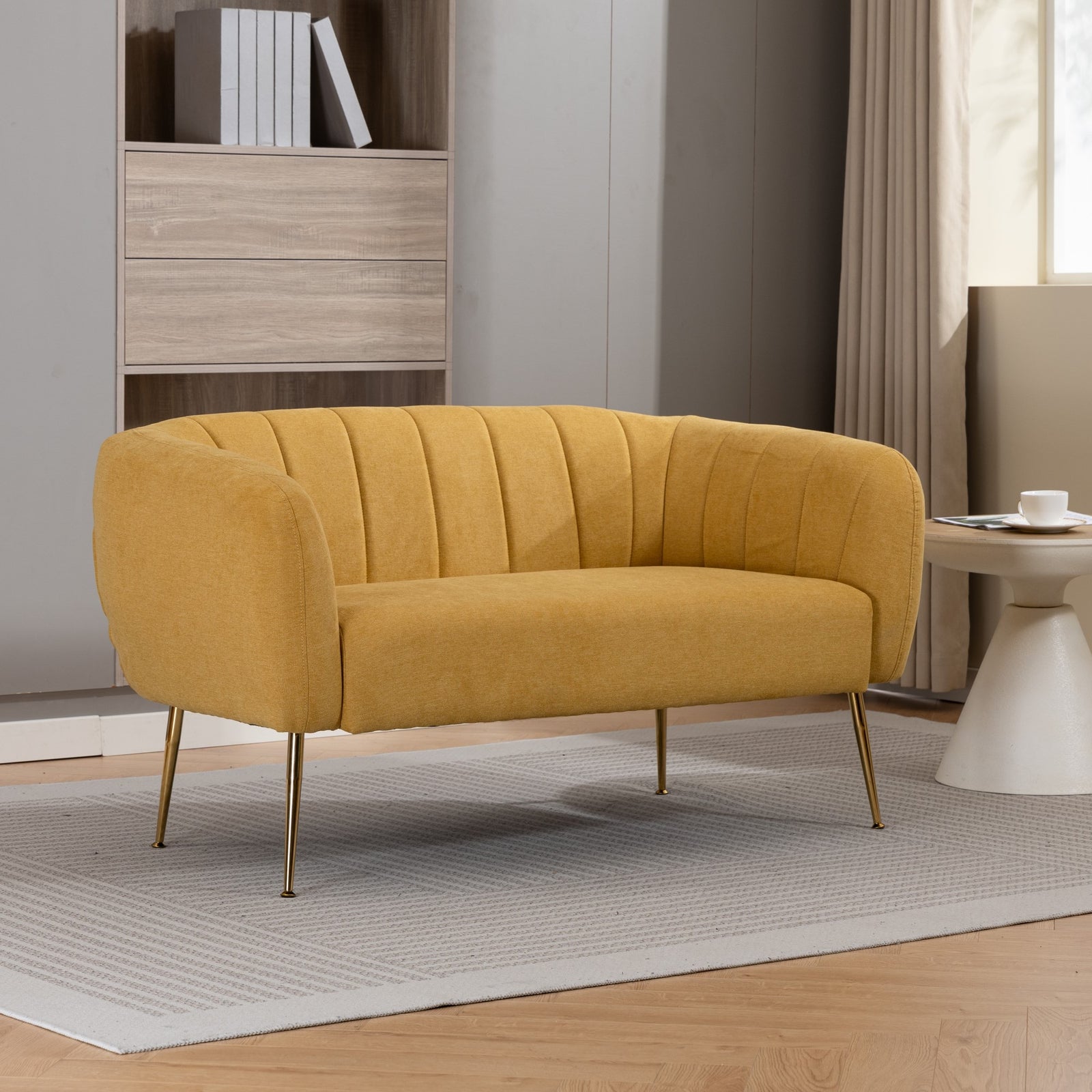 Stanton 2 Seat Sofa | Yellow