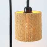 Modern Cylindrical Rope Floor Lamp