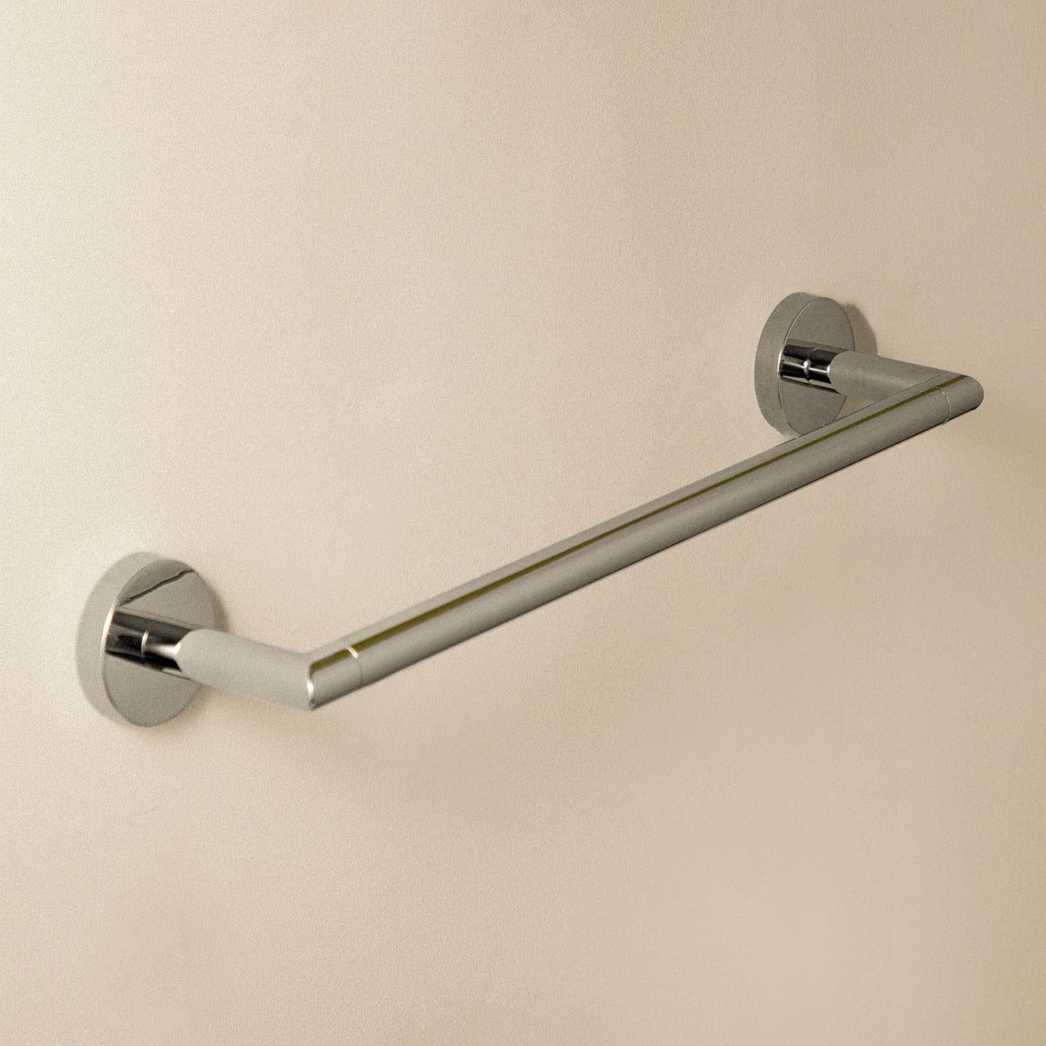 Towel Rail, Silver Chrome, 60cm, Hidden Fixings, Start Collection