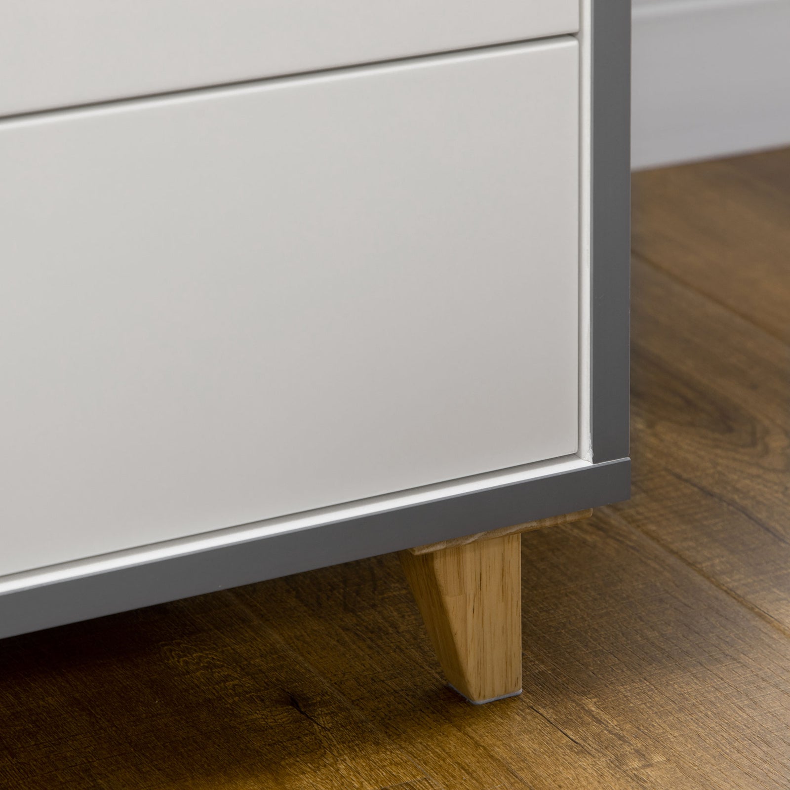 2 Door Wardrobe With Drawers Hanging Rail Shelves Bedroom | One Size | White