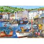 No.12 - Busy Harbour - 1000 Piece Jigsaw Puzzle For Adults