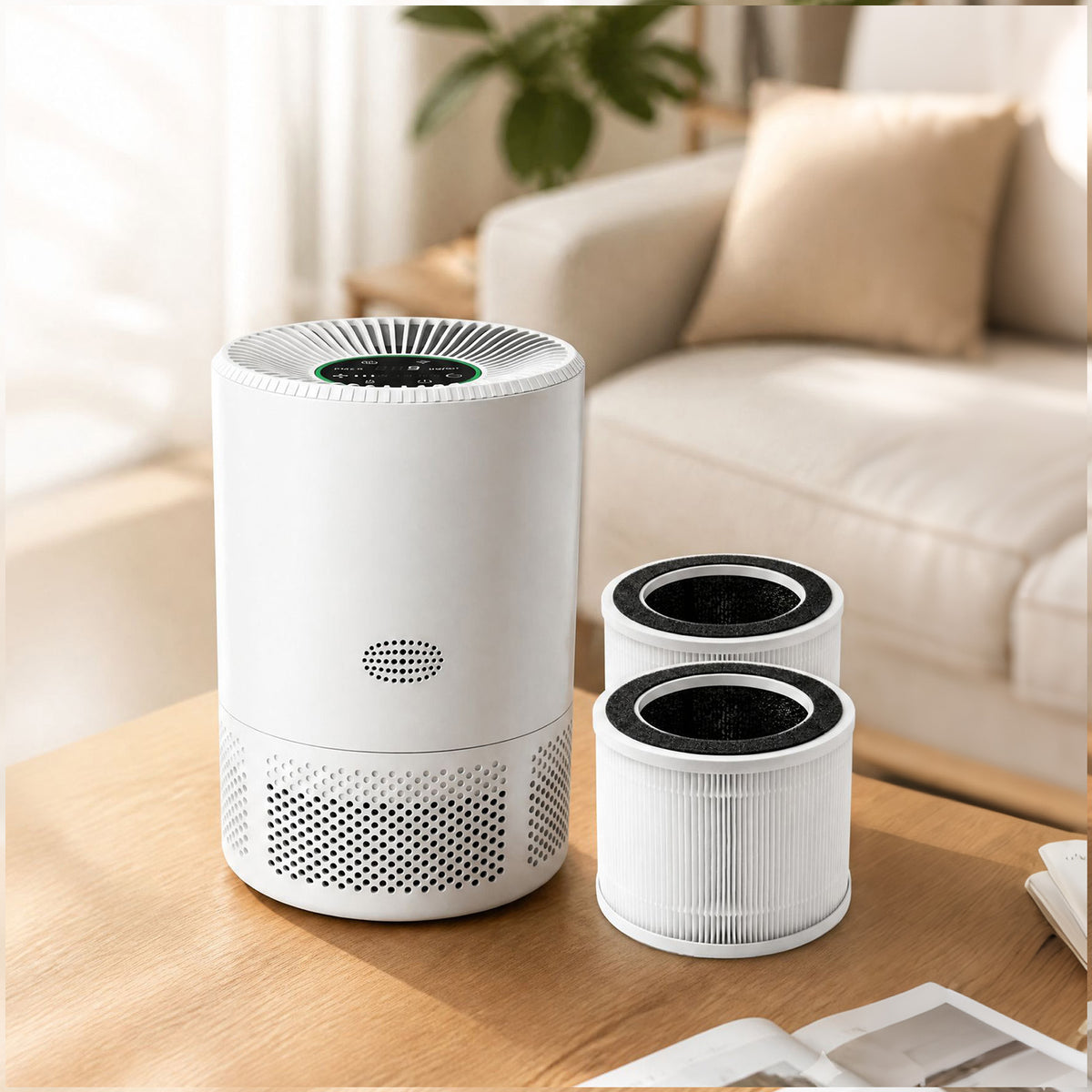 Spector Air Purifier And Filter H13 Hepa Smart Quiet App Control For Home