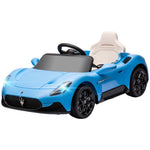 Maserati Mc20 Licensed 12v Kids Ride On Car W/ Remote | Blue