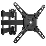 Universal Tv Wall Bracket Mount For 13-43 Inch Tvs, Tilt, Swivel & 90 Rotation, Vesa 75x75mm To 200x200mm, 20kg Max Load