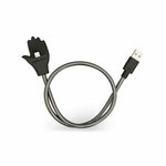 2in1 Lazy Microusb Charging Cable With Flexible Holder Dockstand | Silver