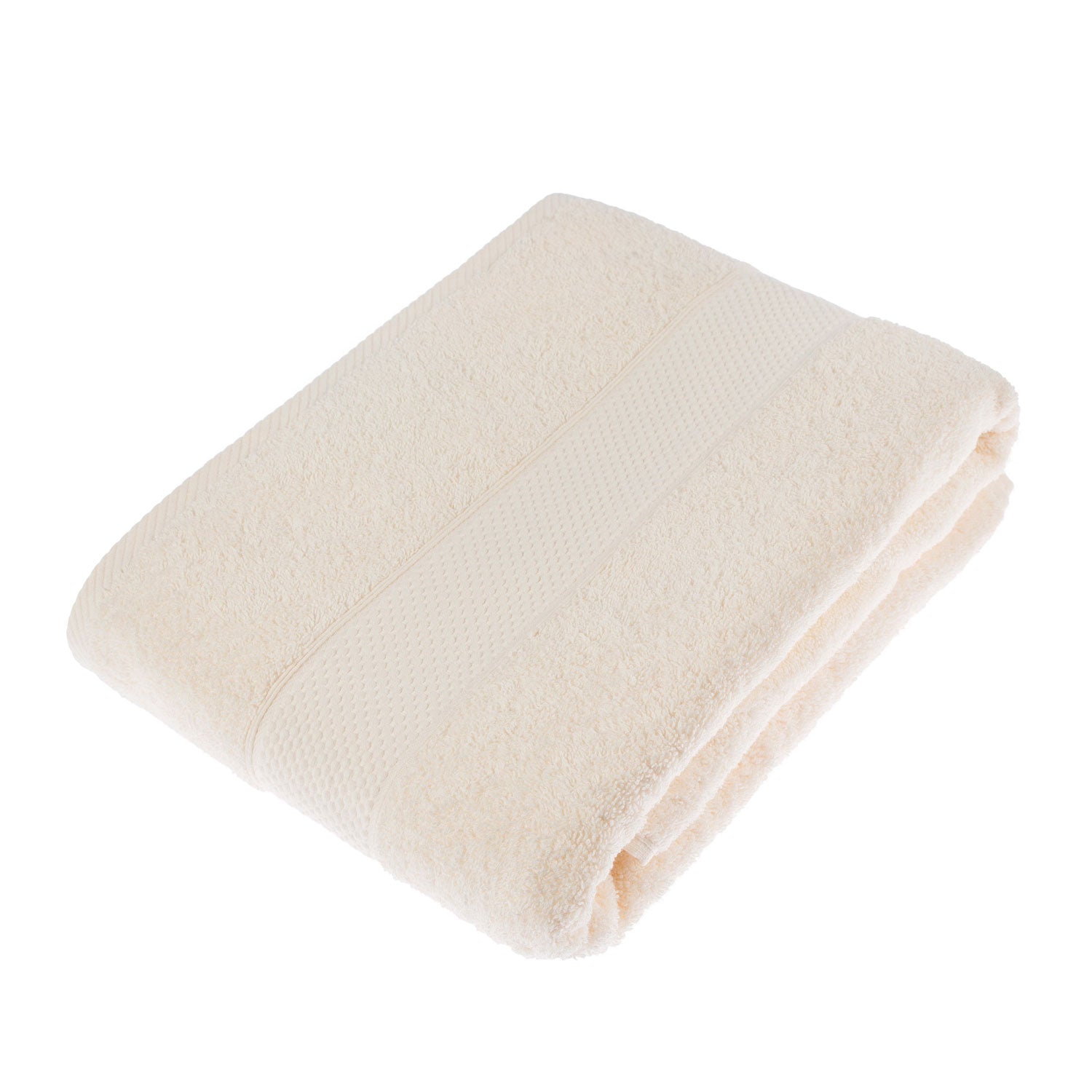 Turkish Cotton 500gsm Towel | Bath Sheet | Cream