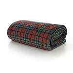 Hattie Check Throw Red – 140x180cm Soft Blanket | 140cm x 180cm | Red