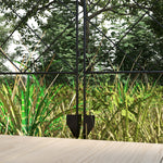Fencing Panels 43in X 11.4ft Bed Border, Steel