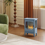 Freestanding Bioethanol Fireplace Ethanol Fireplace Stove | Grey