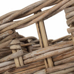Rattan Rectangular Grey Rattan Storage Baskets | Medium | Gray