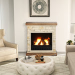 Gel And Ethanol Fireplace Stove With 1.2l Volume