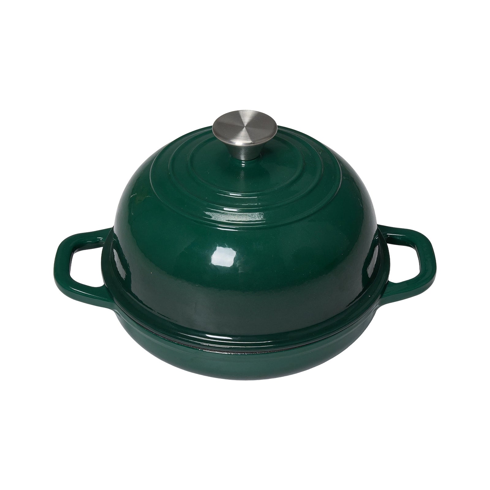 Breeins 4.4l Enamelled Cast Iron Bread Dutch Oven With Dome Lid