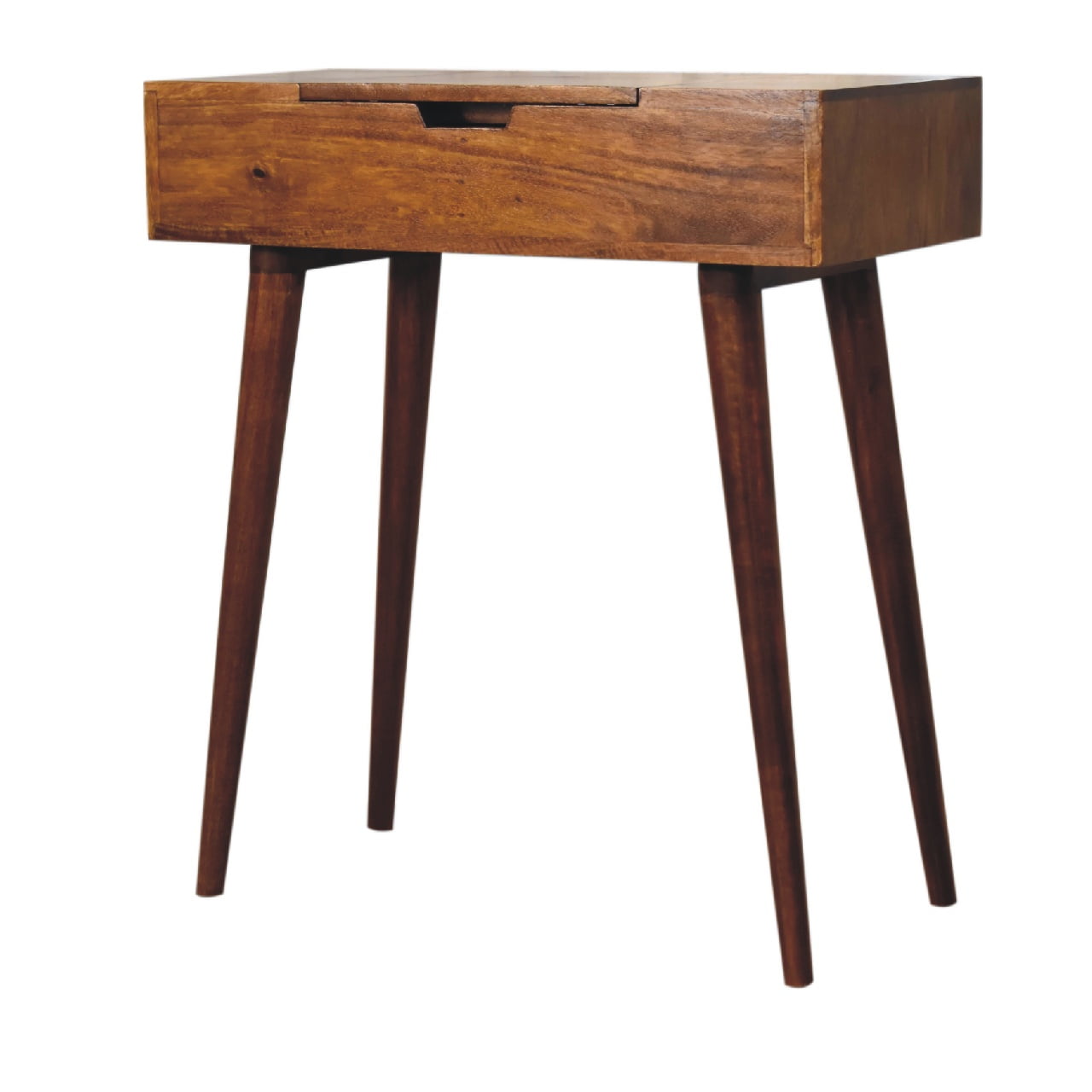 Solid Mango Wood Mini Chestnut Fold Vanity